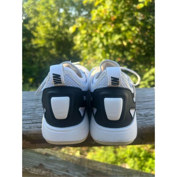 Nike DUEL RACER GS 'WHITE BLACK' Sz 6 Youth 921479-101 - Picture 3 of 8